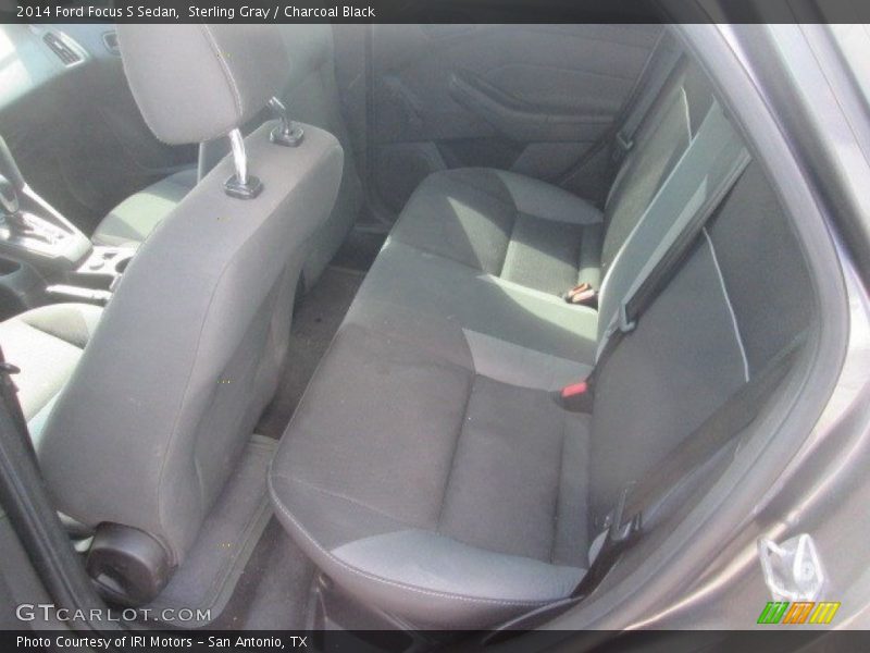 Sterling Gray / Charcoal Black 2014 Ford Focus S Sedan