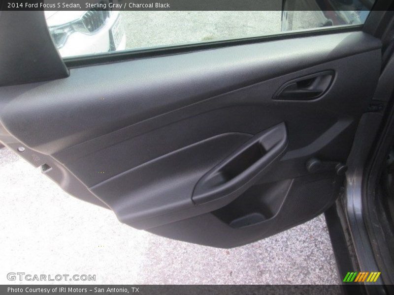 Sterling Gray / Charcoal Black 2014 Ford Focus S Sedan