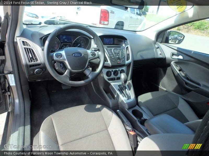 Sterling Gray / Charcoal Black 2014 Ford Focus SE Sedan