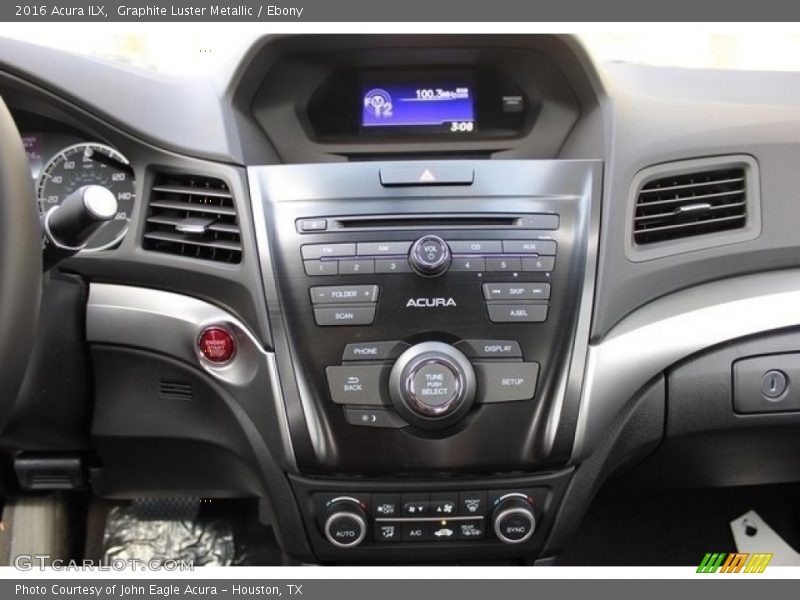 Graphite Luster Metallic / Ebony 2016 Acura ILX