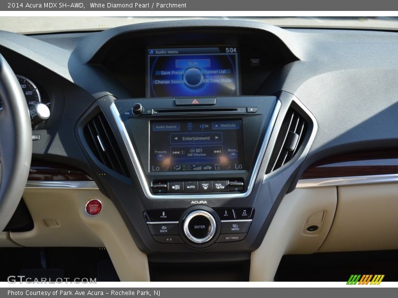 White Diamond Pearl / Parchment 2014 Acura MDX SH-AWD