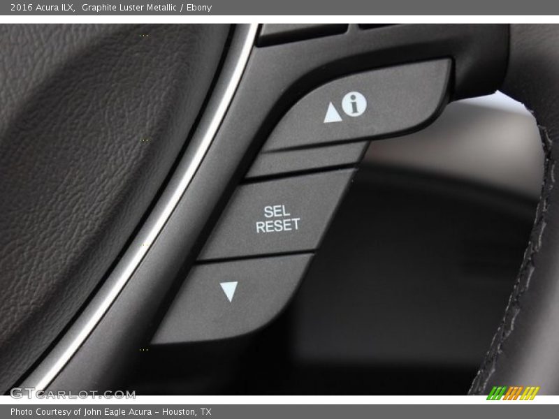 Graphite Luster Metallic / Ebony 2016 Acura ILX