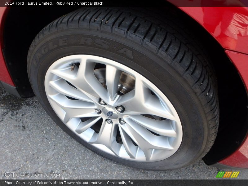 Ruby Red / Charcoal Black 2014 Ford Taurus Limited