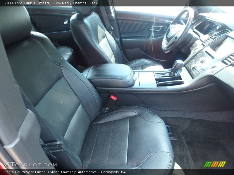 Ruby Red / Charcoal Black 2014 Ford Taurus Limited
