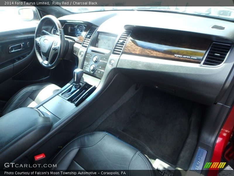 Ruby Red / Charcoal Black 2014 Ford Taurus Limited