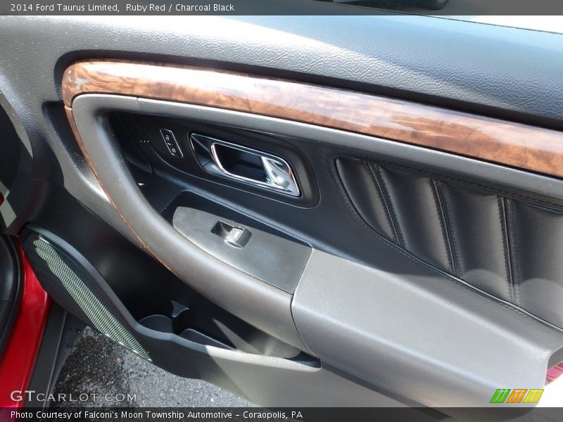 Ruby Red / Charcoal Black 2014 Ford Taurus Limited