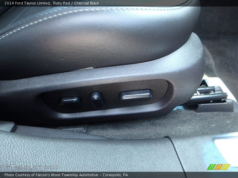 Ruby Red / Charcoal Black 2014 Ford Taurus Limited