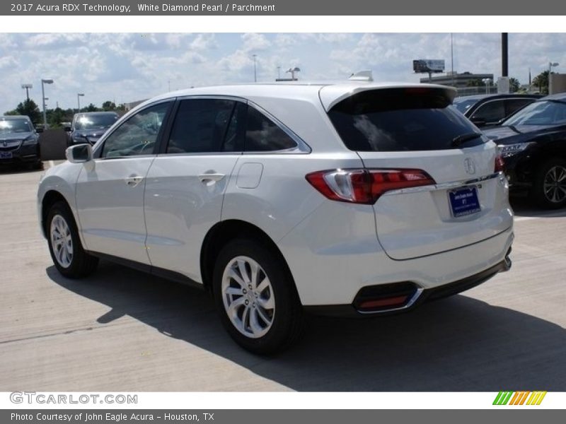 White Diamond Pearl / Parchment 2017 Acura RDX Technology
