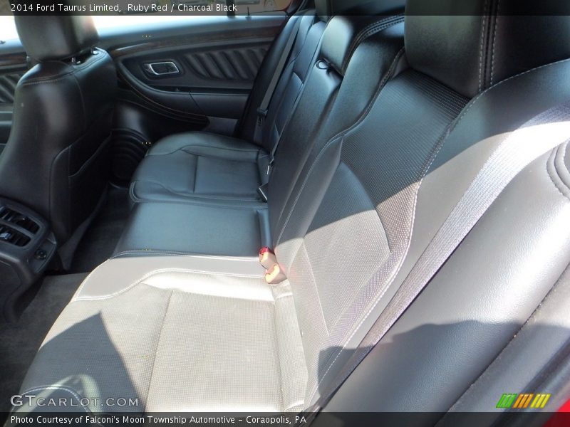 Ruby Red / Charcoal Black 2014 Ford Taurus Limited
