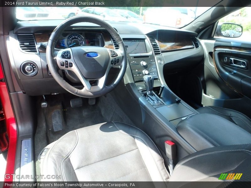 Ruby Red / Charcoal Black 2014 Ford Taurus Limited