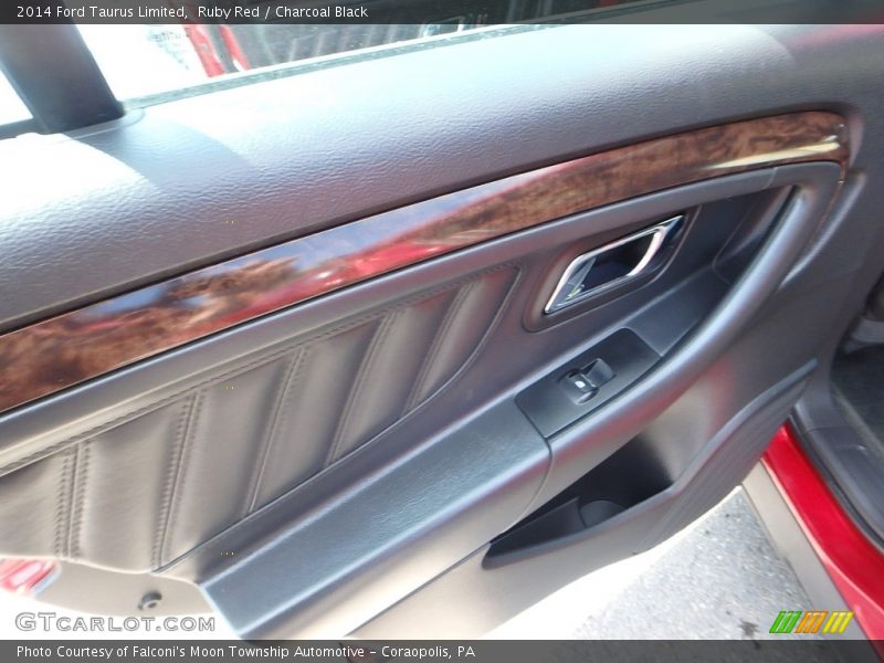 Ruby Red / Charcoal Black 2014 Ford Taurus Limited