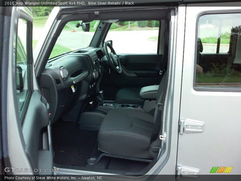 Billet Silver Metallic / Black 2016 Jeep Wrangler Unlimited Sport 4x4 RHD