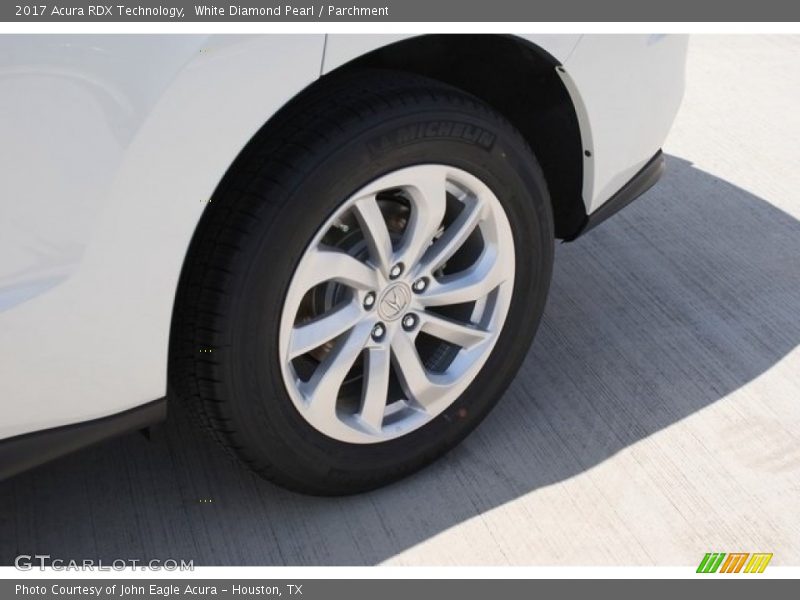 White Diamond Pearl / Parchment 2017 Acura RDX Technology
