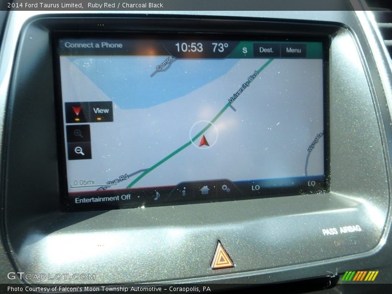 Ruby Red / Charcoal Black 2014 Ford Taurus Limited
