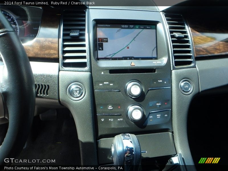Ruby Red / Charcoal Black 2014 Ford Taurus Limited