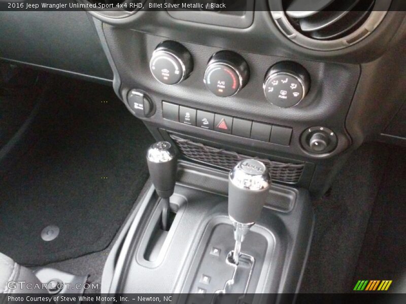 Billet Silver Metallic / Black 2016 Jeep Wrangler Unlimited Sport 4x4 RHD