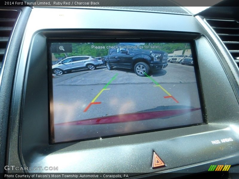 Ruby Red / Charcoal Black 2014 Ford Taurus Limited