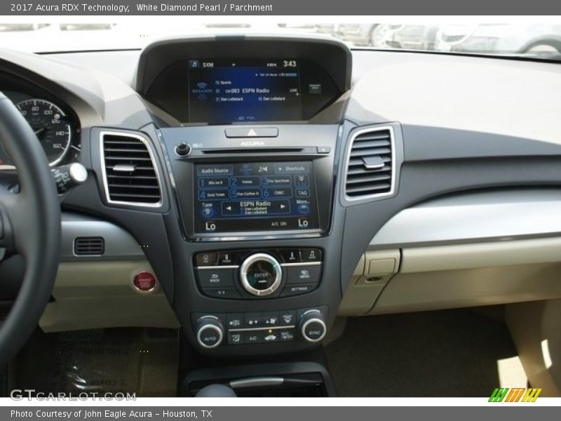 White Diamond Pearl / Parchment 2017 Acura RDX Technology