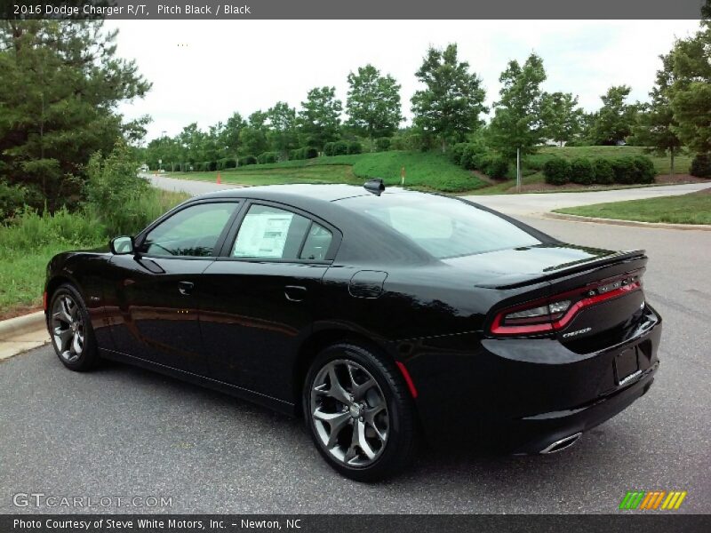 Pitch Black / Black 2016 Dodge Charger R/T