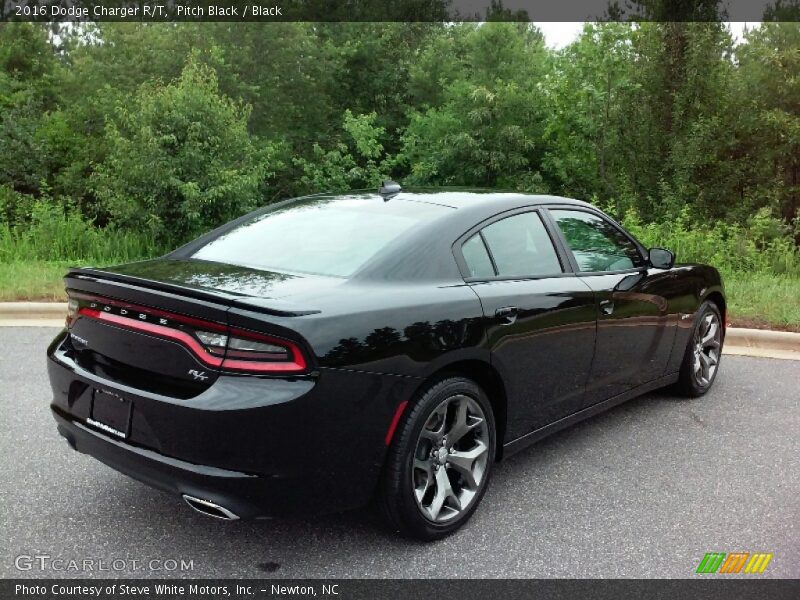 Pitch Black / Black 2016 Dodge Charger R/T