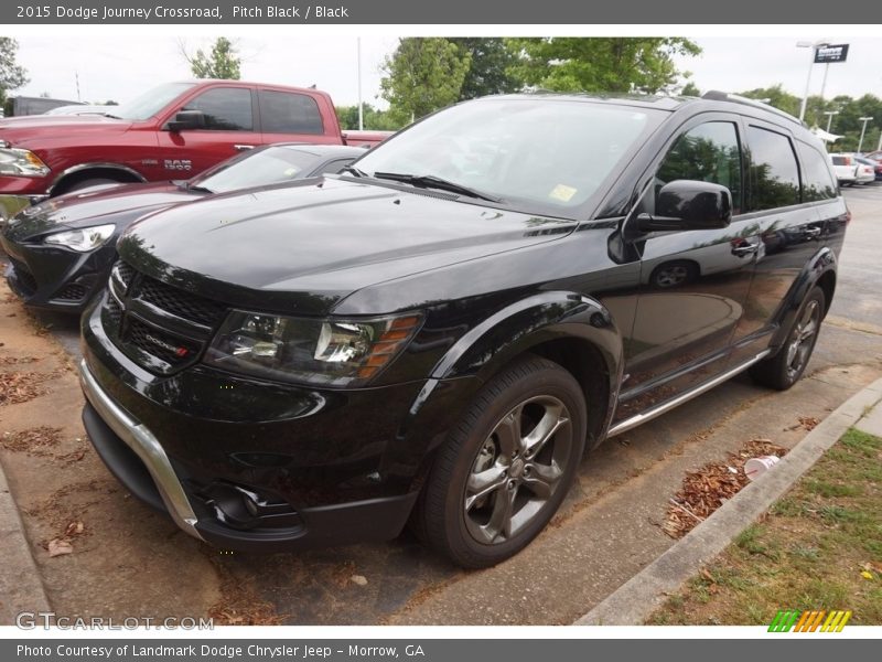 Pitch Black / Black 2015 Dodge Journey Crossroad