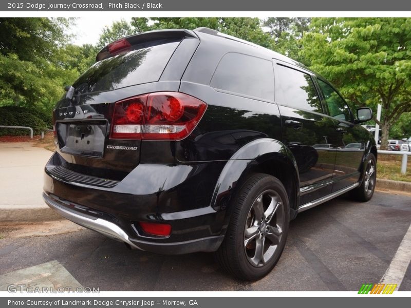 Pitch Black / Black 2015 Dodge Journey Crossroad