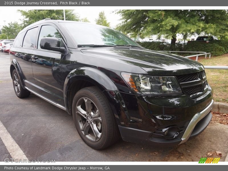 Pitch Black / Black 2015 Dodge Journey Crossroad