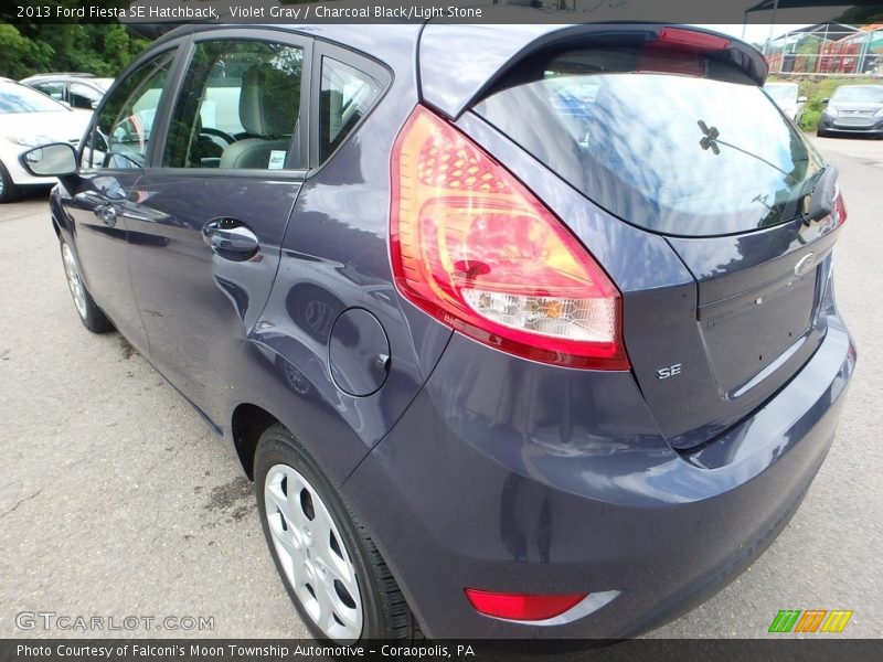 Violet Gray / Charcoal Black/Light Stone 2013 Ford Fiesta SE Hatchback