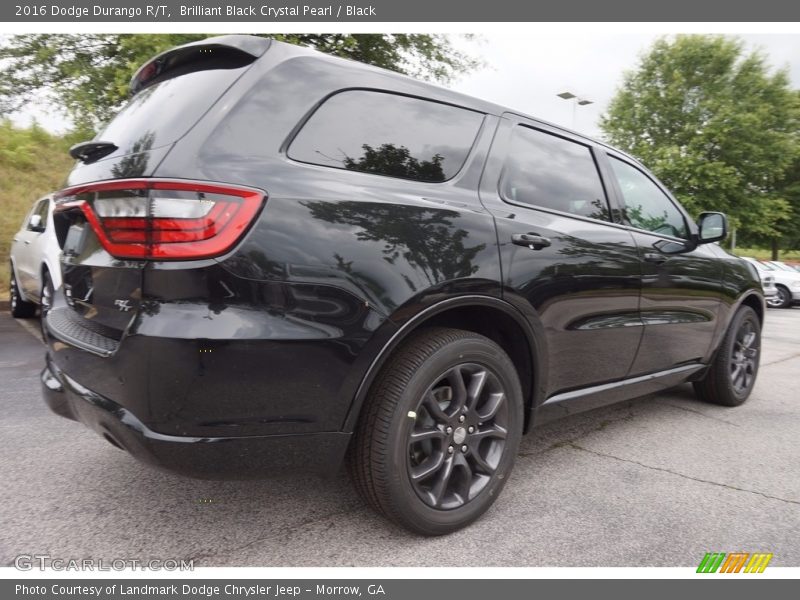 Brilliant Black Crystal Pearl / Black 2016 Dodge Durango R/T
