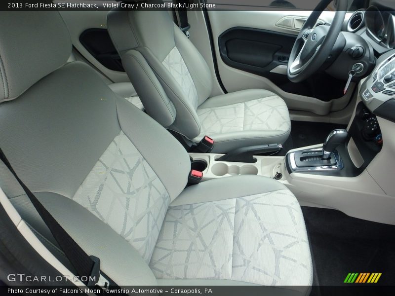 Violet Gray / Charcoal Black/Light Stone 2013 Ford Fiesta SE Hatchback