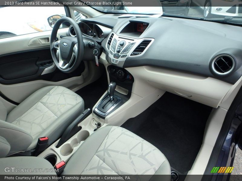 Violet Gray / Charcoal Black/Light Stone 2013 Ford Fiesta SE Hatchback