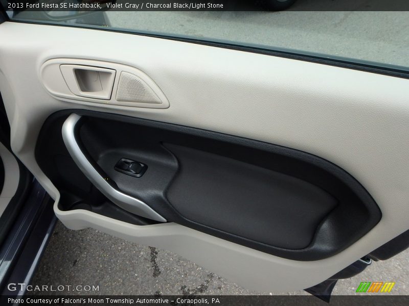 Violet Gray / Charcoal Black/Light Stone 2013 Ford Fiesta SE Hatchback