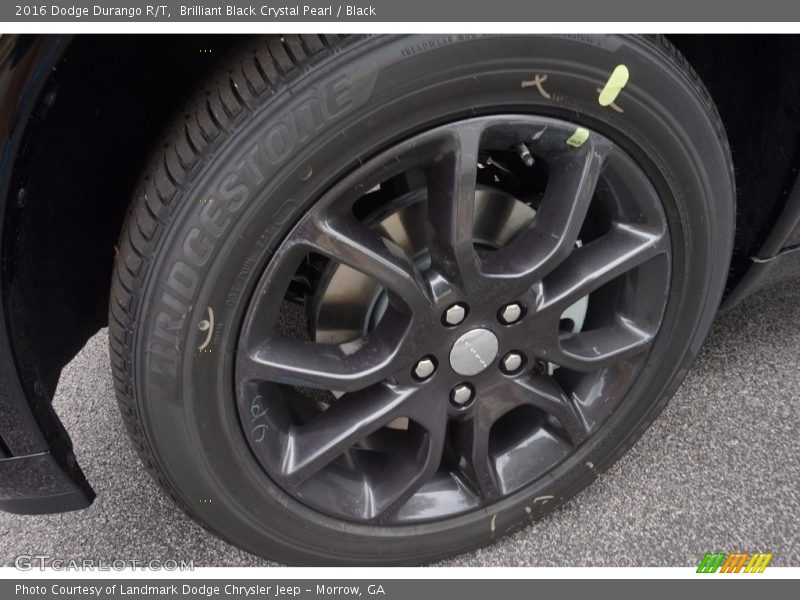 Brilliant Black Crystal Pearl / Black 2016 Dodge Durango R/T