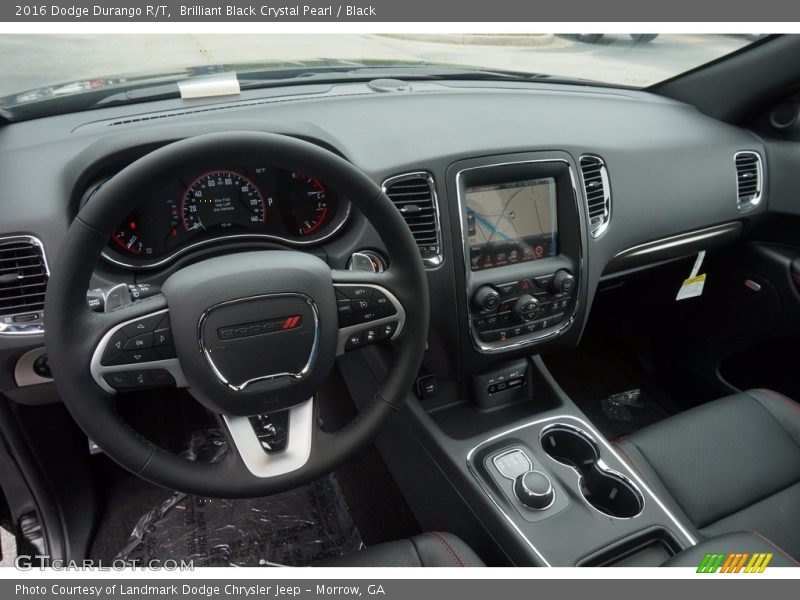 Brilliant Black Crystal Pearl / Black 2016 Dodge Durango R/T