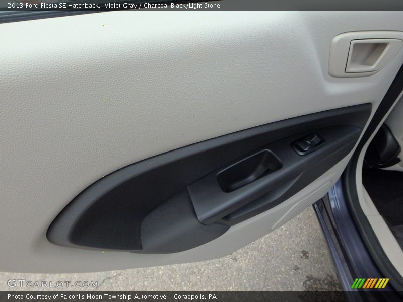 Violet Gray / Charcoal Black/Light Stone 2013 Ford Fiesta SE Hatchback