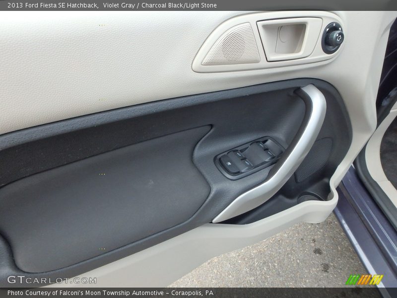 Violet Gray / Charcoal Black/Light Stone 2013 Ford Fiesta SE Hatchback
