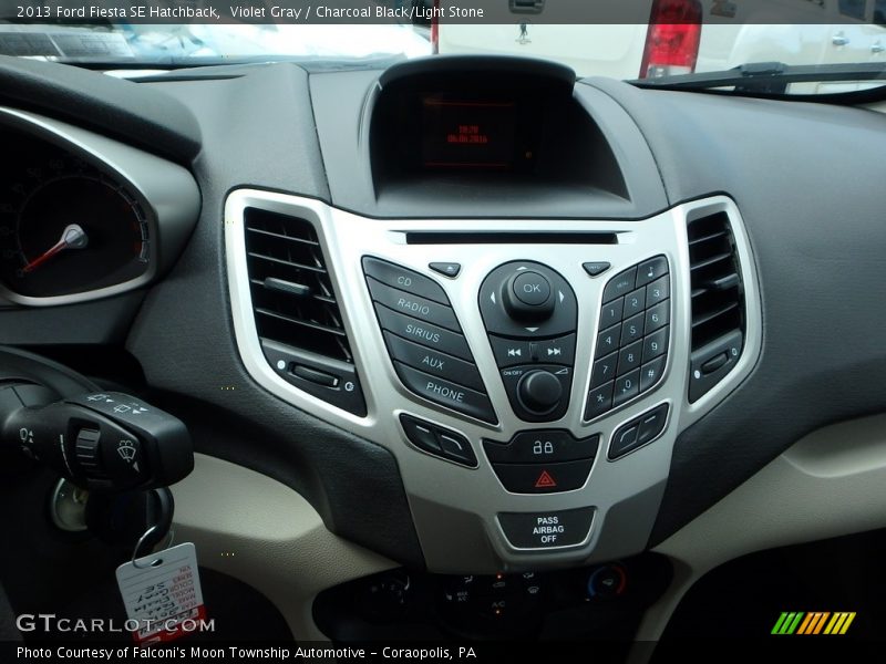 Violet Gray / Charcoal Black/Light Stone 2013 Ford Fiesta SE Hatchback