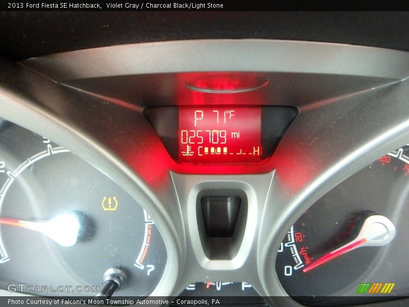 Violet Gray / Charcoal Black/Light Stone 2013 Ford Fiesta SE Hatchback