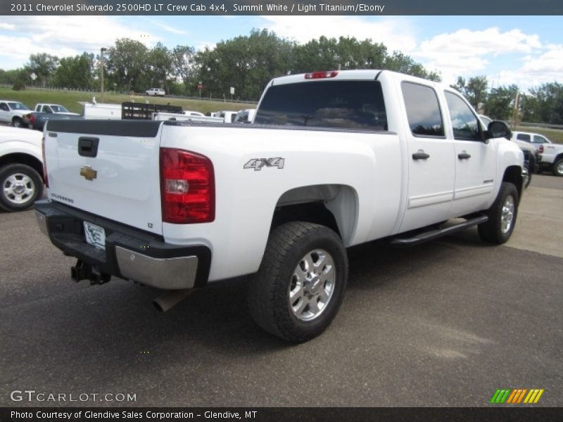 Summit White / Light Titanium/Ebony 2011 Chevrolet Silverado 2500HD LT Crew Cab 4x4