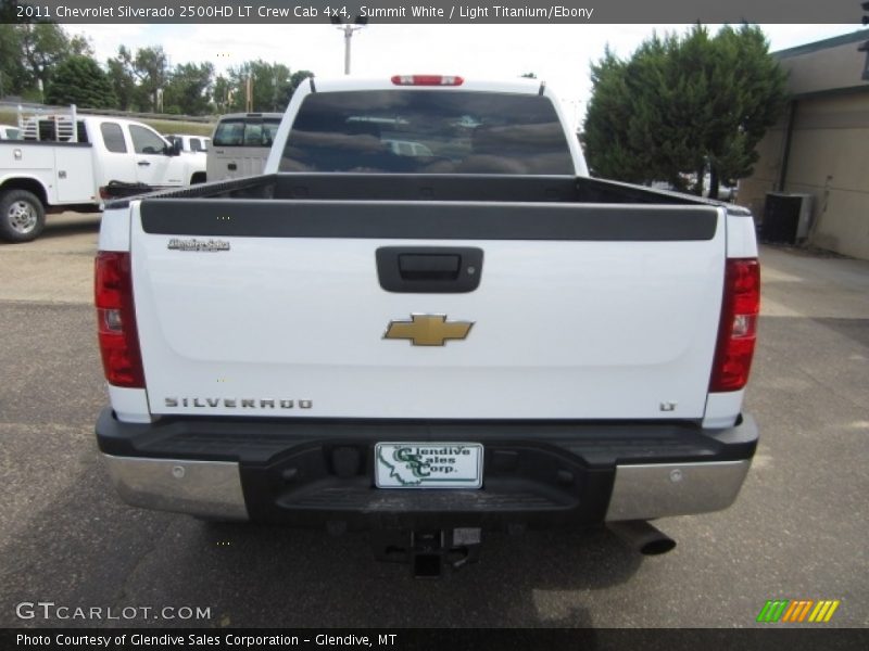 Summit White / Light Titanium/Ebony 2011 Chevrolet Silverado 2500HD LT Crew Cab 4x4