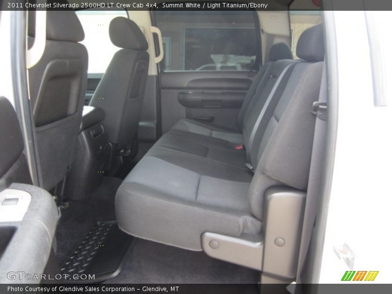 Summit White / Light Titanium/Ebony 2011 Chevrolet Silverado 2500HD LT Crew Cab 4x4
