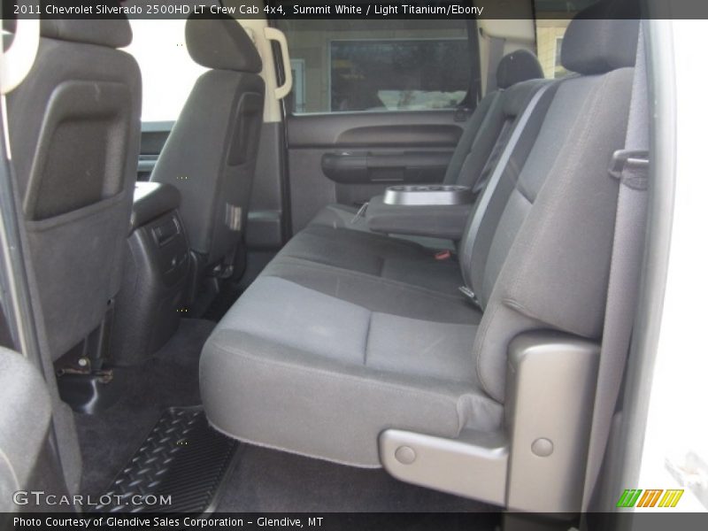 Summit White / Light Titanium/Ebony 2011 Chevrolet Silverado 2500HD LT Crew Cab 4x4
