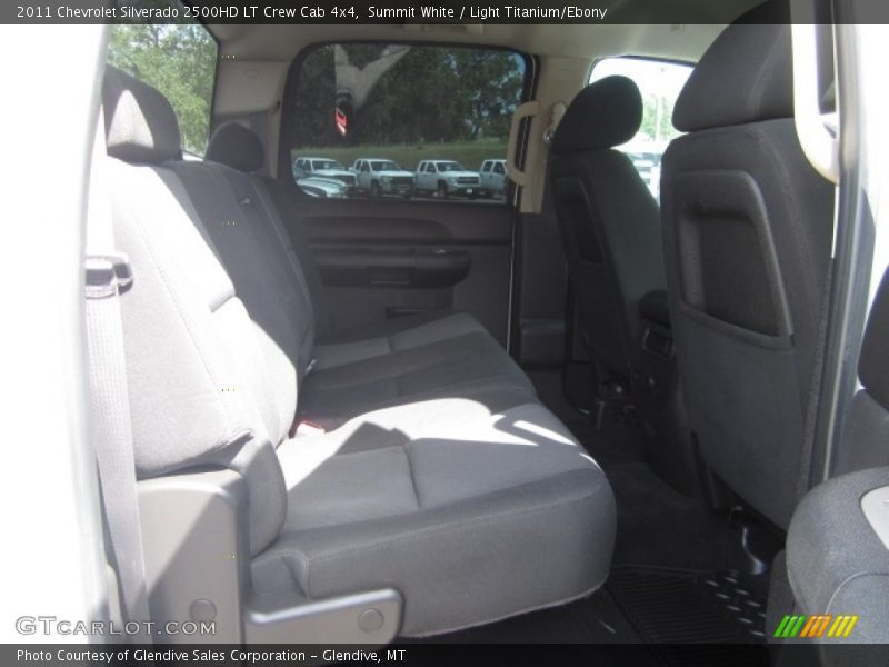 Summit White / Light Titanium/Ebony 2011 Chevrolet Silverado 2500HD LT Crew Cab 4x4