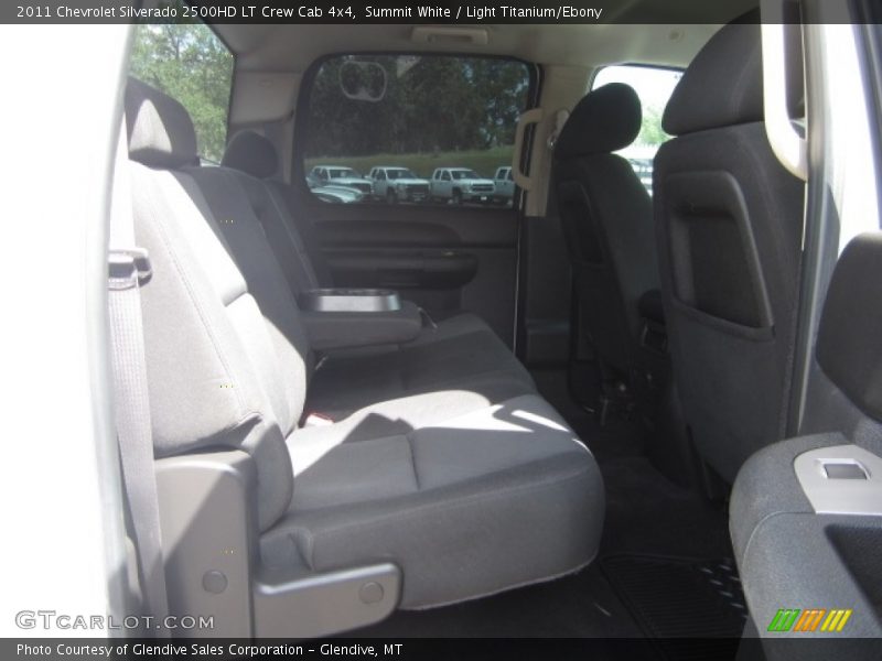 Summit White / Light Titanium/Ebony 2011 Chevrolet Silverado 2500HD LT Crew Cab 4x4