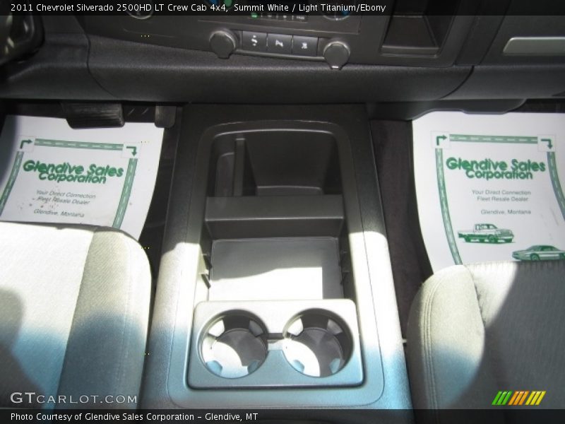Summit White / Light Titanium/Ebony 2011 Chevrolet Silverado 2500HD LT Crew Cab 4x4
