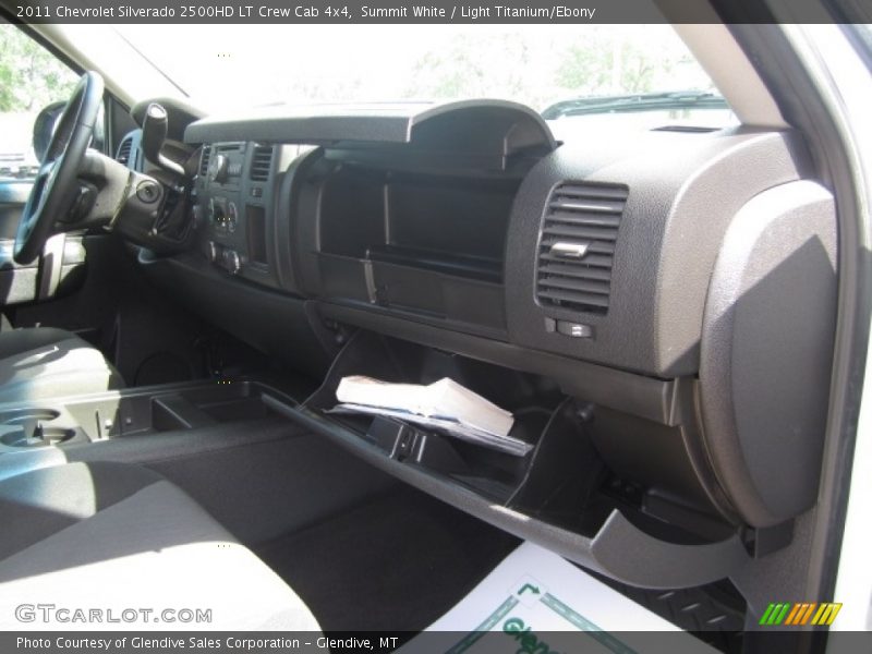 Summit White / Light Titanium/Ebony 2011 Chevrolet Silverado 2500HD LT Crew Cab 4x4