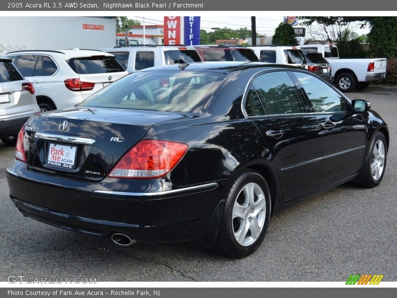 Nighthawk Black Pearl / Parchment 2005 Acura RL 3.5 AWD Sedan