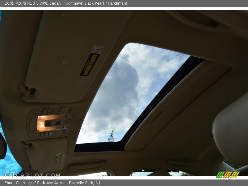 Nighthawk Black Pearl / Parchment 2005 Acura RL 3.5 AWD Sedan