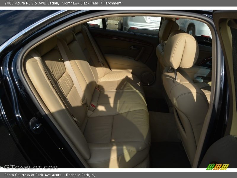Nighthawk Black Pearl / Parchment 2005 Acura RL 3.5 AWD Sedan