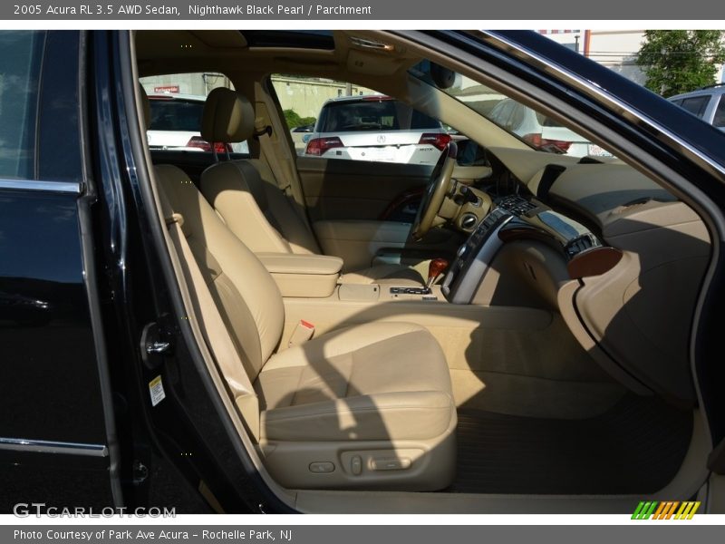 Nighthawk Black Pearl / Parchment 2005 Acura RL 3.5 AWD Sedan